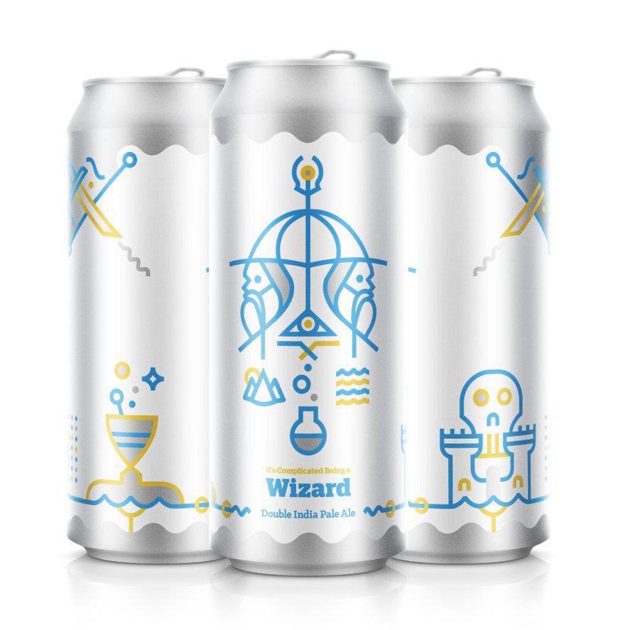 Burlington Beer Company - Wizard 4 Pack 16 oz Cans - 2050463 DISSVF