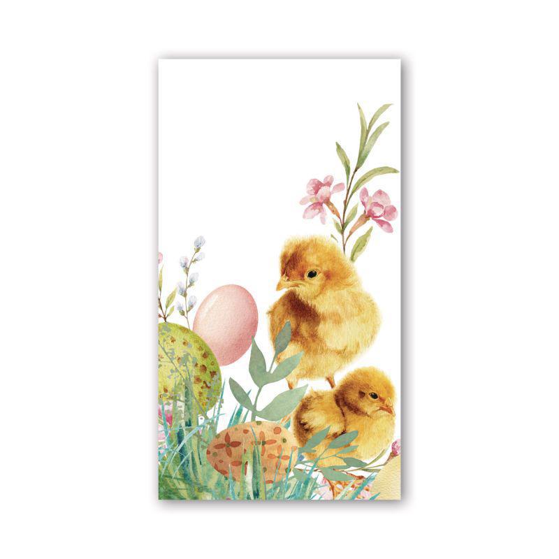 Michel Design Works - Bunny Meadow Hostess Napkin - Style B - 807382B DISVEN