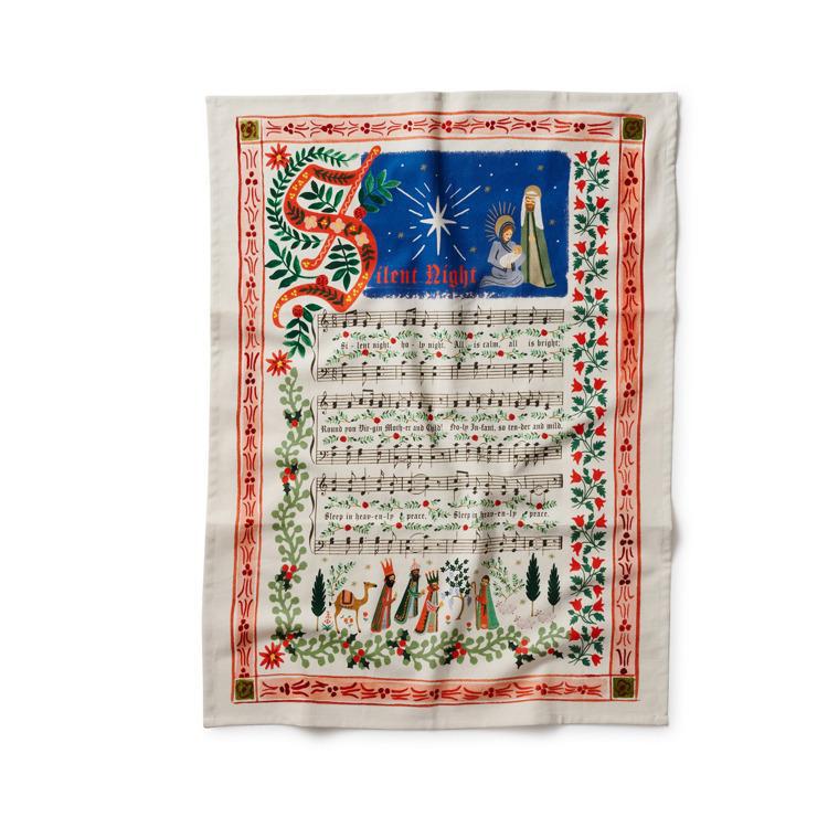 Rifle Paper Co. - Silent Night Tea Towel - TEX014