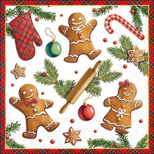 Ampelco Napkin Lunch ''Gingerbread Cookies'' 307-33318880