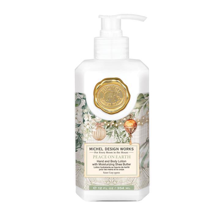 Stonewall Kitchen - Michel Design Works - Peace on Earth Hand and Body Lotion 12 oz - 856445 DISVEN