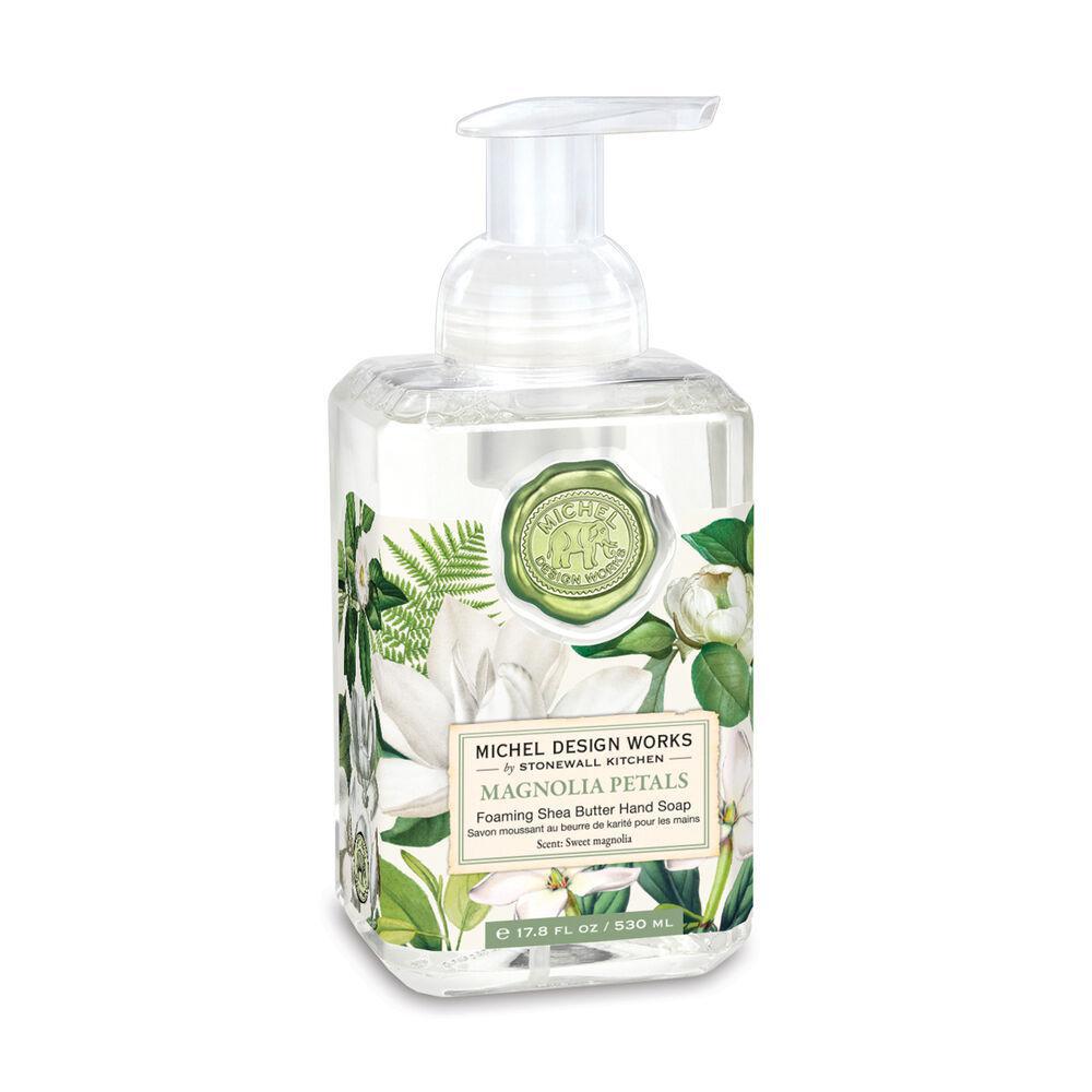 Stonewall Kitchen - Michel Design Works - Magnolia Petals Foaming Hand Soap 17.8 oz - 801419 DISVEN