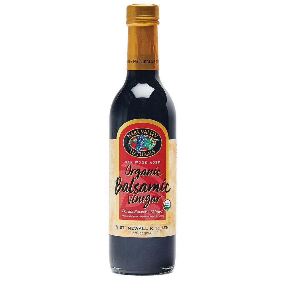 Stonewall Kitchen Private Reserve Organic Balsamic Vinegar 12 Stars 12.7 fl oz bottle 311229 DISVEN