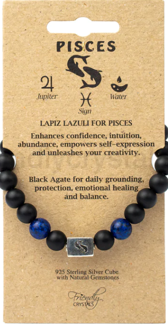 Friendly Crystals - Zodiac Collection - Pisces - 6MM
