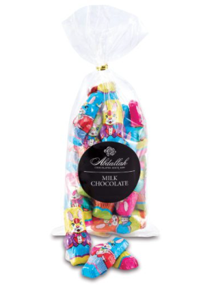 Abdallah Candies - Foiled Milk Chocolate Rabbits 7.5 oz - 9230E DISSVF
