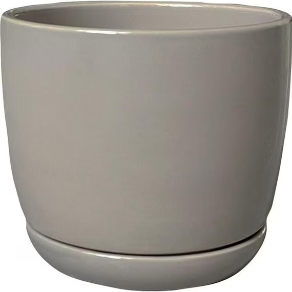 Southern Patio - 12" Ana Planter - Gray