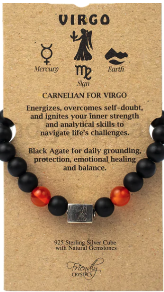 Friendly Crystals - Zodiac Collection - Virgo - 8MM