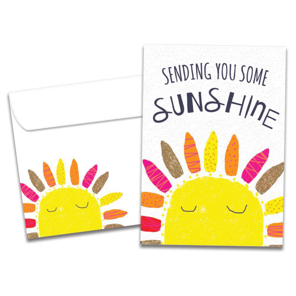 Tree-Free Greetings - All Occasion Card - Sending Sunshine 17860