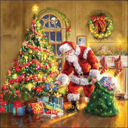 Ampelco Napkin Lunch ''Gifts Under Christmas Tree'' 307-33318900