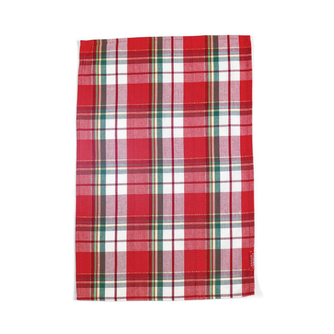 Stonewall Kitchen - Holiday Plaid Tea Towel - 608821 DISVEN