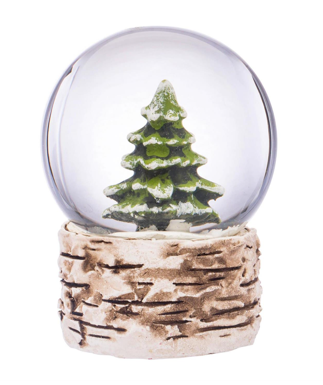 Evergreen - Woodland Storybook Water Globe Pine Tree - P3225