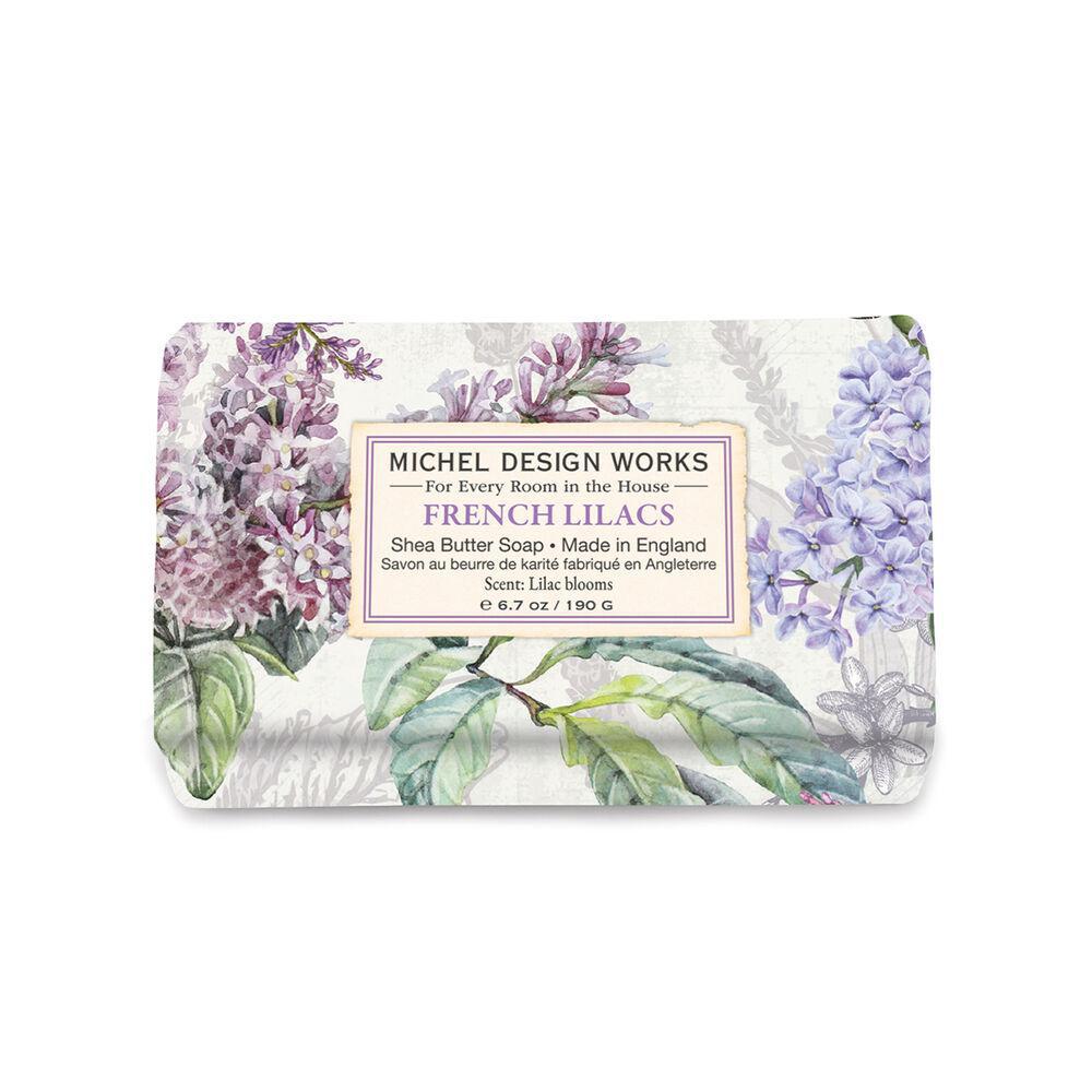 Stonewall Kitchen - Michel Design Works - French Lilacs Medium Bath Soap Bar 6.7 oz  - 858441