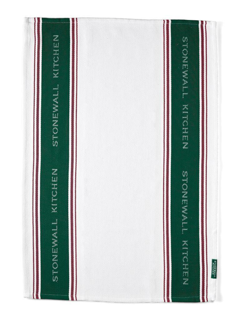 Stonewall Kitchen - Holiday Jacquard Stripe Tea Towel - 610447