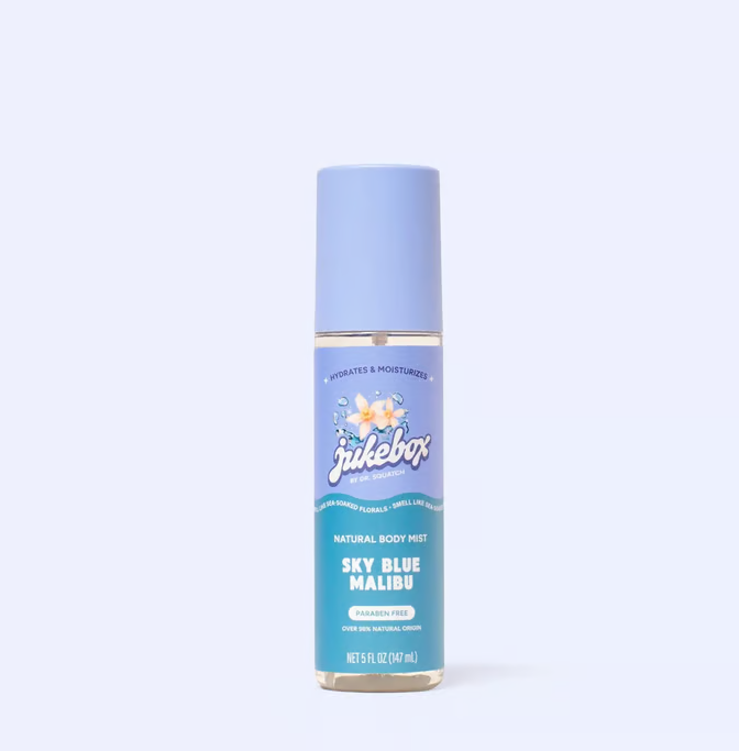 Dr. Squatch - Jukebox - Sky Blue Malibu Body Mist 5 oz - WH-MST-MIB-01