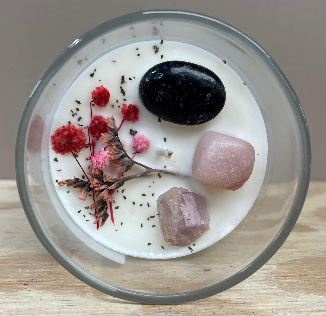 Blissful Collections by Victoria - Love Candle 10 oz Cube w/ Lid - 5216