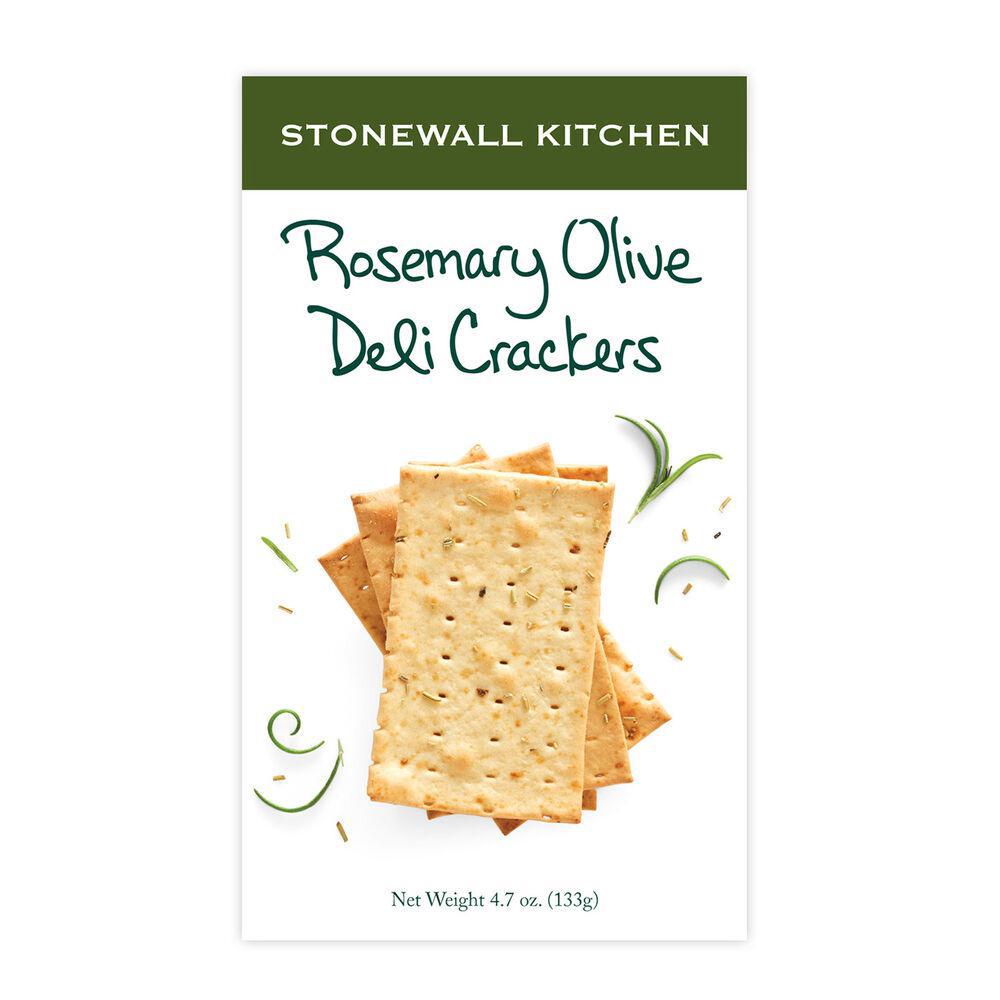 Stonewall Kitchen Rosemary Olive Deli Crackers 4.7 oz box 551240 DISSVF