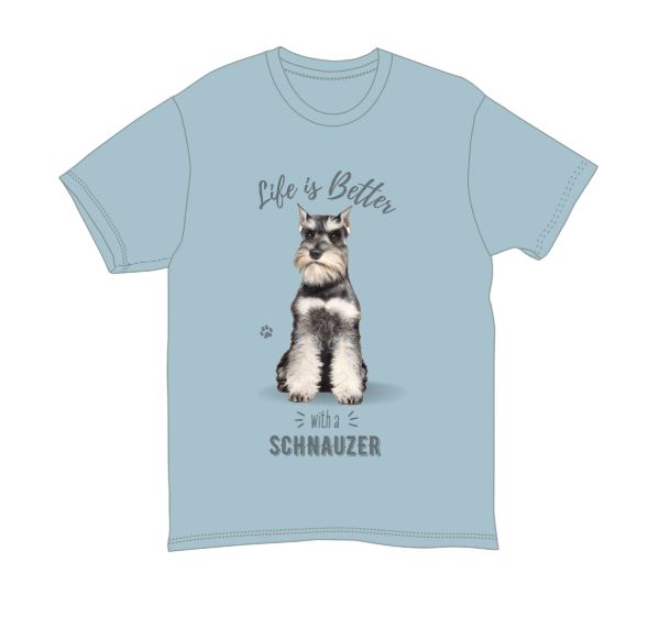E & S Pets Comfort Threads Schnauzer, T-shirts M 620-105-M