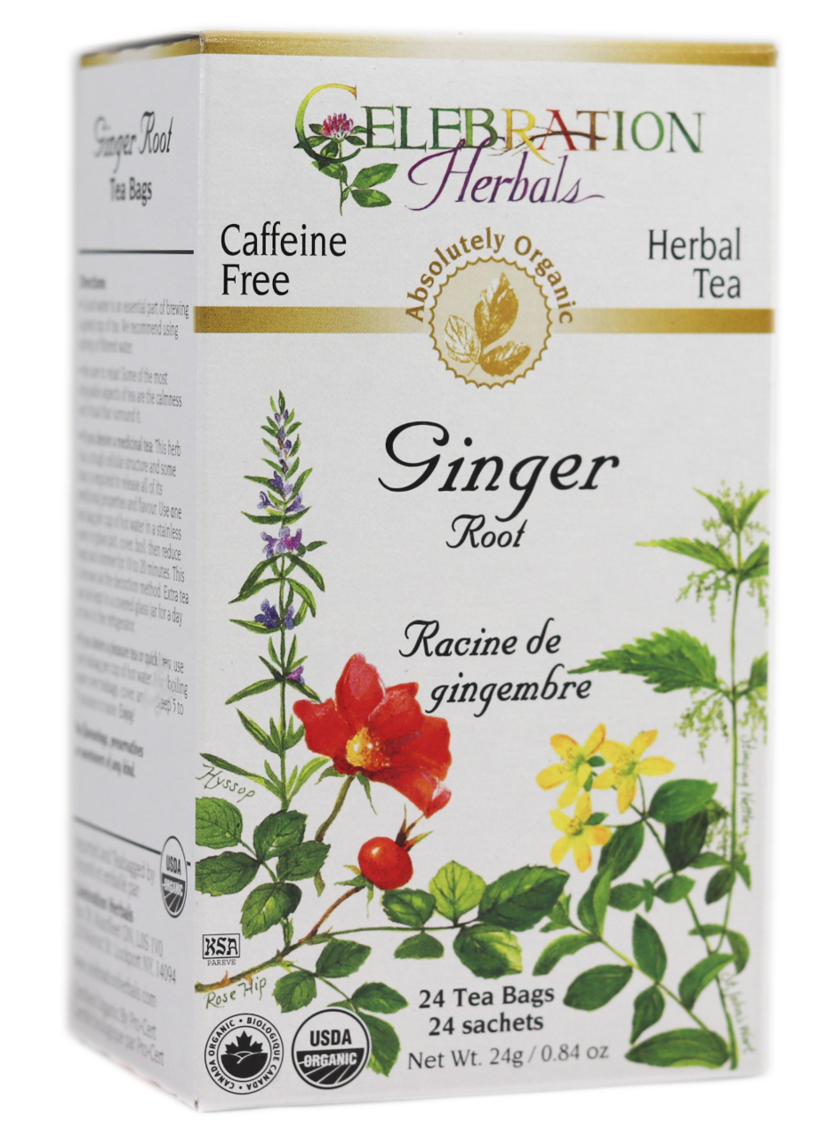 Celebrations Herbals - Ginger Root 24 Tea Bags - 15628