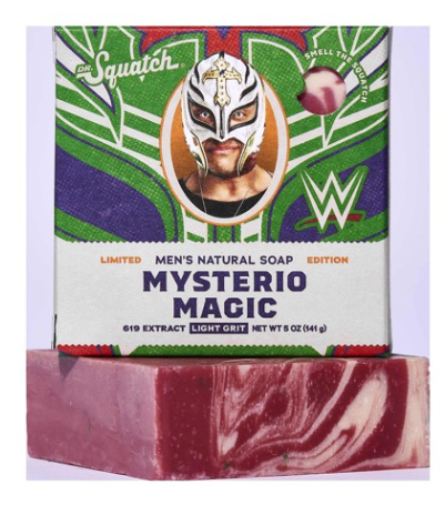Dr. Squatch - WWE  - Mysterio Magic Bar Soap 5 oz - WH-BAR-MYS-01