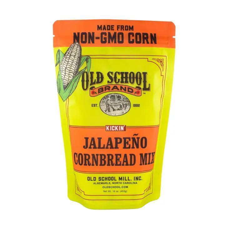 Old School Brand -  Jalapeno Cornbread Mix 16 oz - 0012