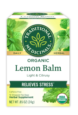 Traditional Medicinals Organic Lemon Balm Tea 16 Bags 226460