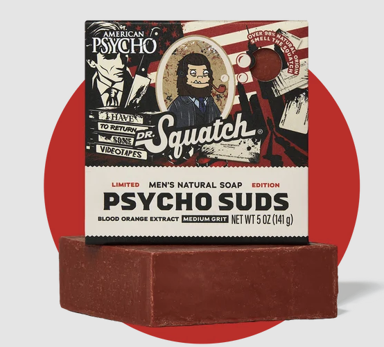Dr. Squatch - American Psycho - Psycho Suds Bar Soap 5 oz - WWH-BAR-PSY-01