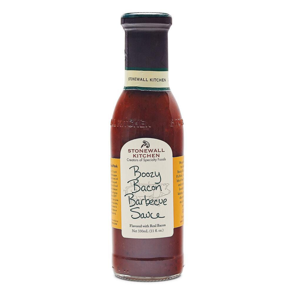 Stonewall Kitchen Boozy Bacon Barbecue Sauce 11 fl oz bottle 131154 DISSVF
