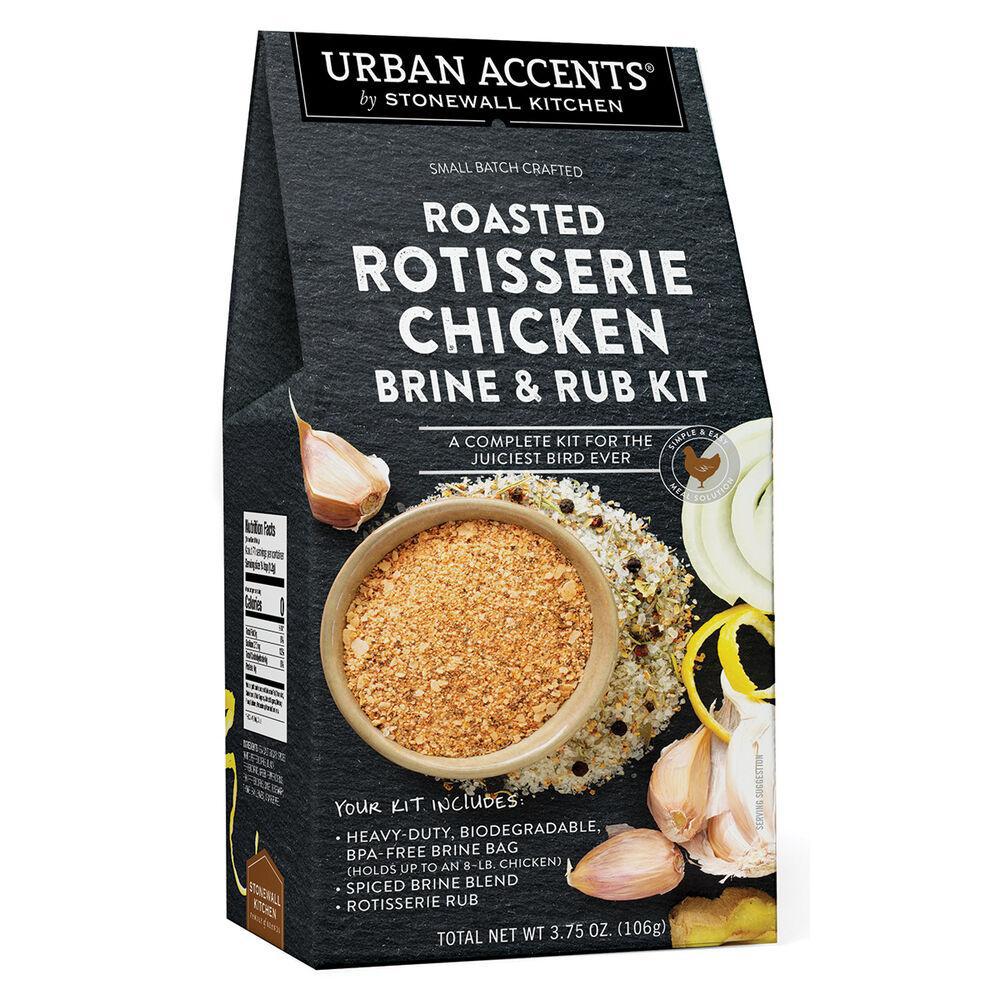 Stonewall Kitchen - Urban Accents - Roasted Rotisserie Chicken Brine & Rub Kit 3.75 oz - 371937
