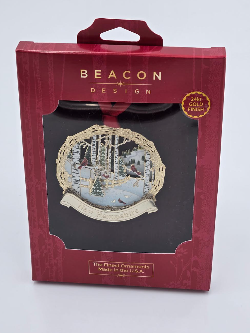 Beacon Design - Wintry Woods NH Ornament - 66021