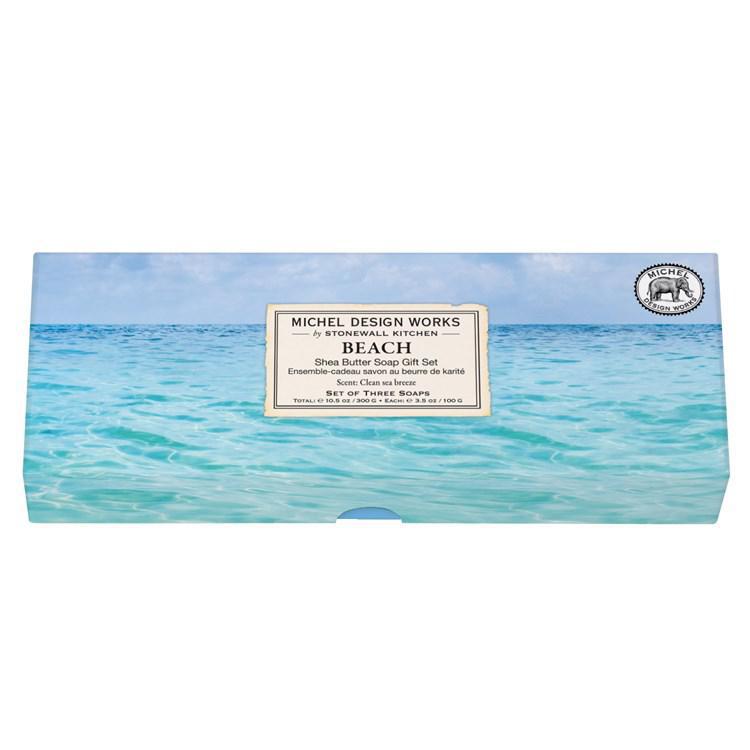 Stonewall Kitchen - Michel Design Works - Beach Soap Gift Set 10.5 oz - 857189 DISVEN