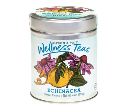 Simpson & Vail - Wellness Herbal Teas - Echinacea Blend Herbal Tisane 4 oz
