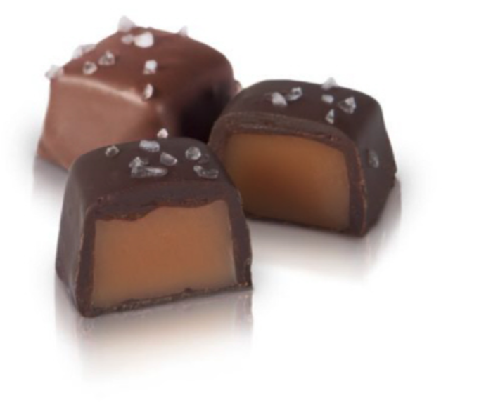 Abdallah Candies - Sugar Free Sea Salt Caramels - Milk Chocolate 8178S DISCOSVF
