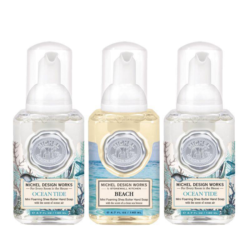 Stonewall Kitchen - Michel Design Works - Seaside Mini Foaming Hand Soap Set - 819036