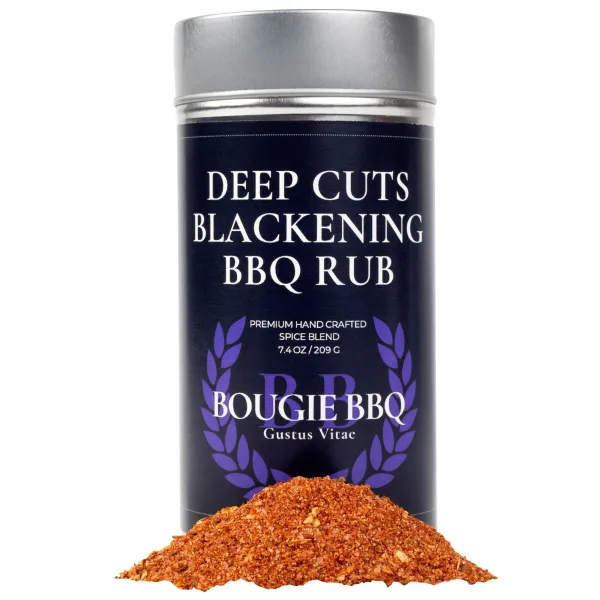 Gustus Vitae - Deep Cuts Blackening BBQ Rub & Seasoning DISSVF