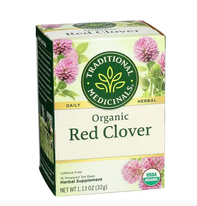 Traditional Medicinals - Organic Red Clover Tea 16 tea bags 233796 DISVEN