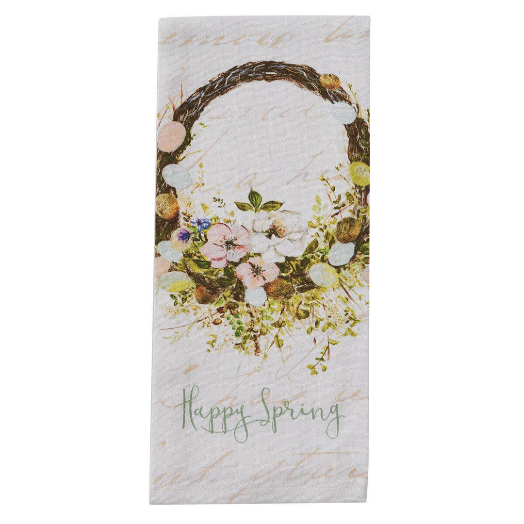 Park Designs - Everyday Dish Towel - Spring In Bloom Happy Spring 3982-106H