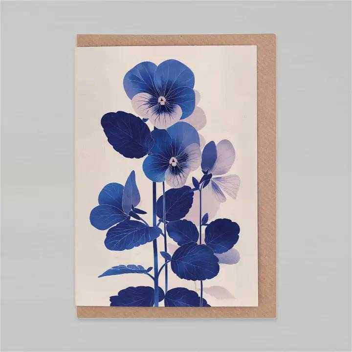 Botanopia - Viola | Everyday Greeting Card | Birth Month Flower Birthday - GC119