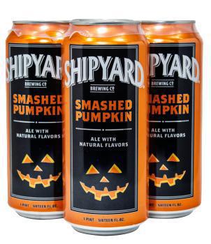 Shipyard Brewing Company - Signature Smashed Pumpkin - 16 oz 4 Pack cans - 1591563 ( Seasonal )