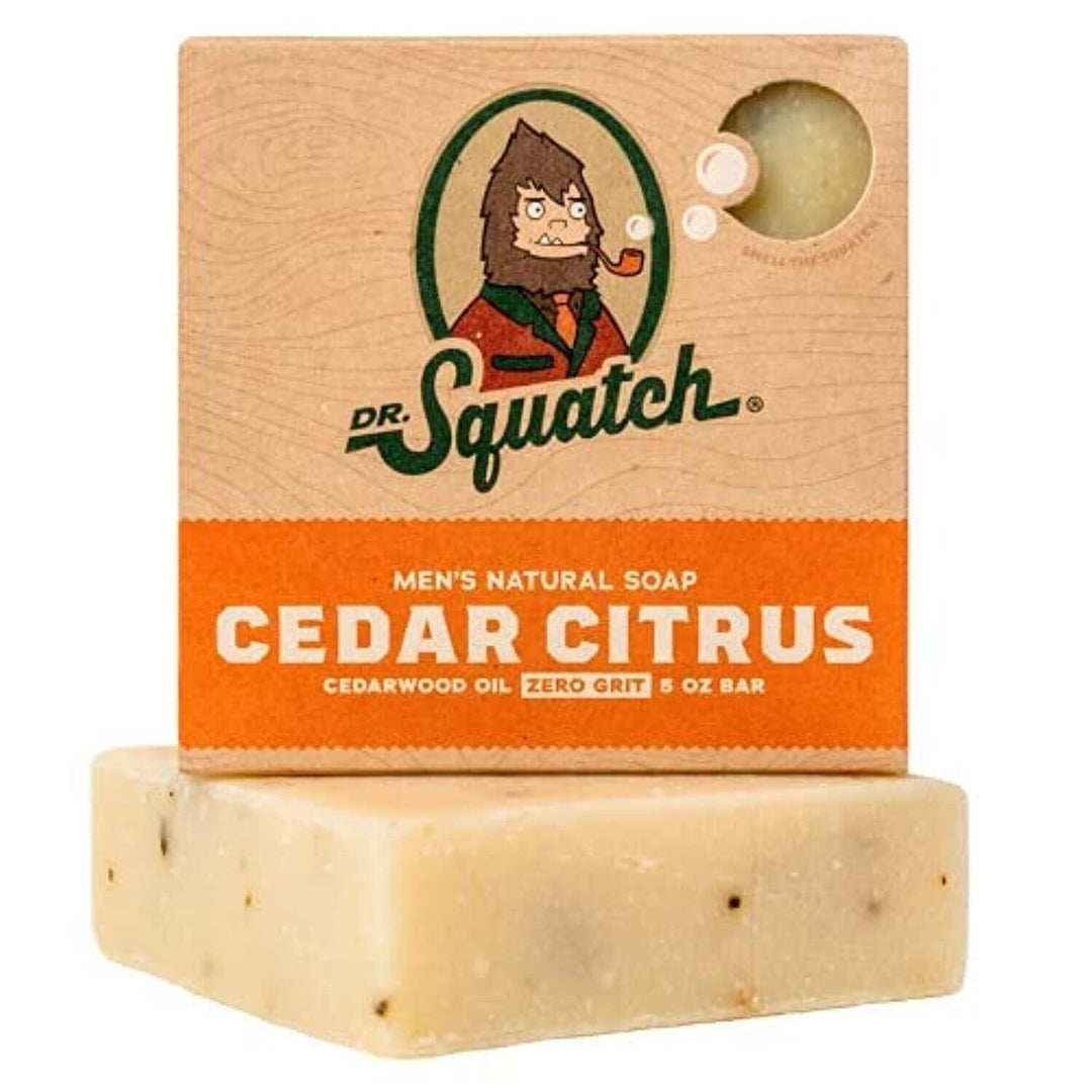 Dr. Squatch - Cedar Citrus - Bar Soap  wh-bar-cc DISCO