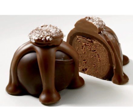 Sweet Shop USA - Dark Chocolate Sea Salt Caramel Truffle 1.5 oz - F101240212951