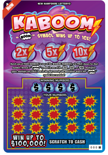 Scratch - $5 - Kaboom - 1709