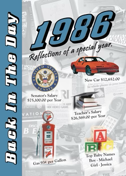 3 Oak Publishing - Back in the Day Card - 1986 B1986