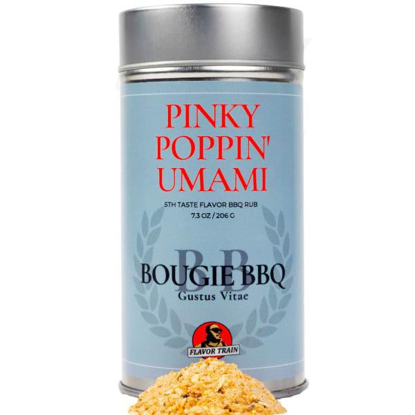 Gustus Vitae  Pinky Poppin' Umami  5th Taste Flavor BBQ Rub
