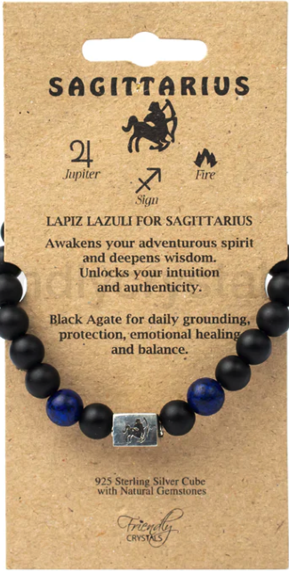 Friendly Crystals - Zodiac Collection - Sagittarius - 6MM