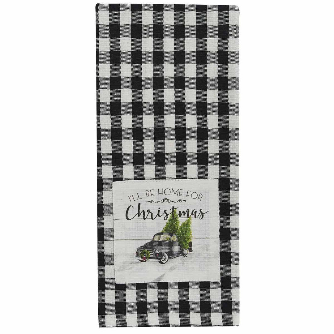 Park Designs - Home for Christmas Decorative Dishtowel 9977-106