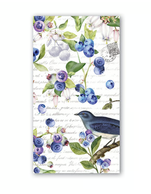 Stonewall Kitchen - Michel Design Works - Wild Blueberry Hostess Napkin - 807466