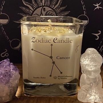 Blissful Collections - Cancer Candle 9 oz Cube