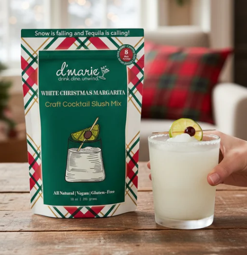 D'Marie - White Christmas Margarita 10 oz