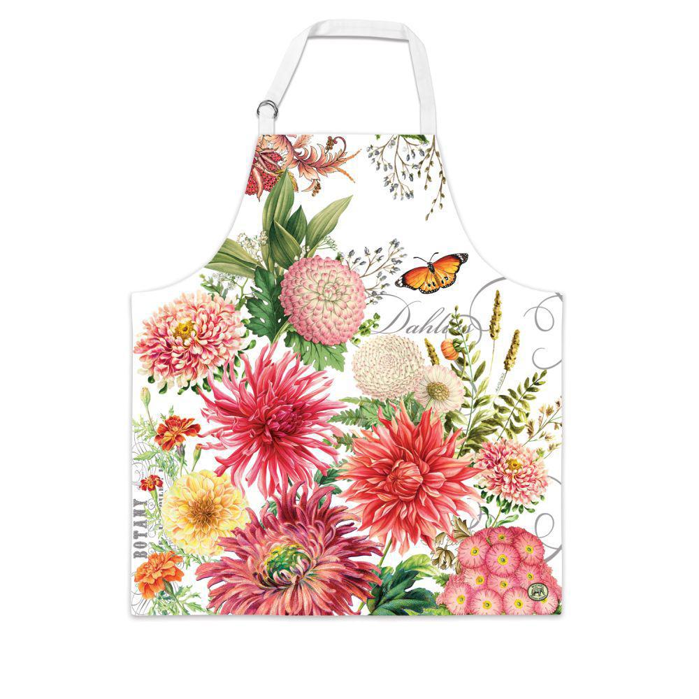 Michel Design Works - Dahlias Apron 811418 DISVEN