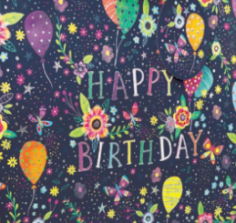 Jillson & Roberts - Totes Large - Beautiful Birthday - LT373